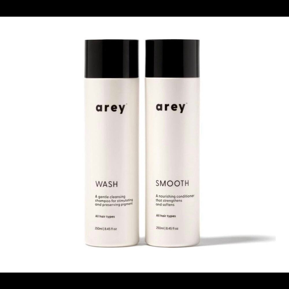 NEW AREY Set of 2 Wash and Smooth Shampoo and Conditioner